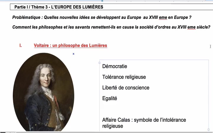 L'europe Des Lumières 4ème Cours Pdf L’Europe des Lumières : circulation des idées, despotisme éclairé et