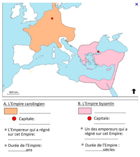 carte des 2 empires